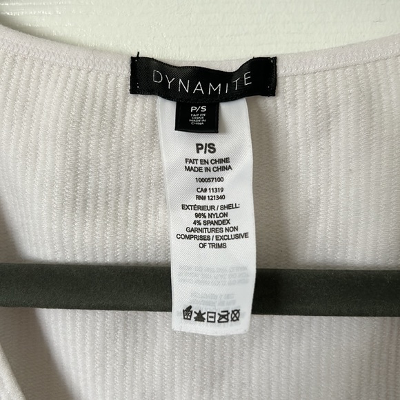 BUNDLE 3/$12 Dynamite Fitted Ribbed Tank - Picture 2 of 5